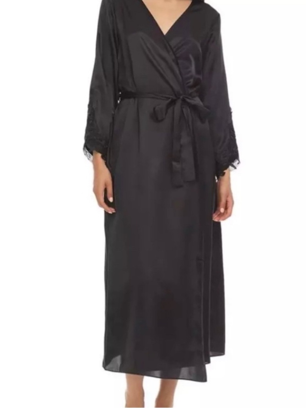 Flora Nikrooz Stella Robe Women's Size Small/Medium in Black